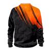 Spring And Autumn Men's Standing Collar Sweatshirt Is Outdoor Casual Sweaters Tops