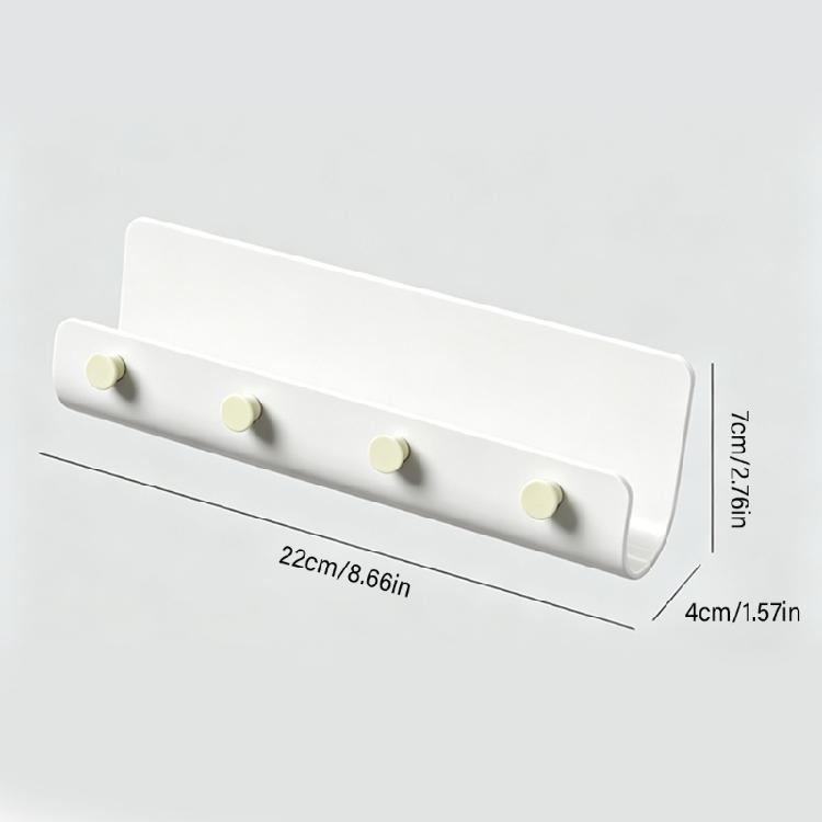 Wall Mountable Organizer For Entryways And Closets Space Saving Storage Rack For Organizing Daily Essential