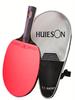 Huieson Professional Table Tennis Racket - Neutral Carbon Fiber and Wooden Table Tennis Racket with Highly Elastic 2mm Sponge, 