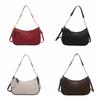 Borsa a Spalla in Ecopelle Stile Coreano Grande Capacità Borsa a Mano da Donna Borsa Casual Sottobraccio per Ragazze