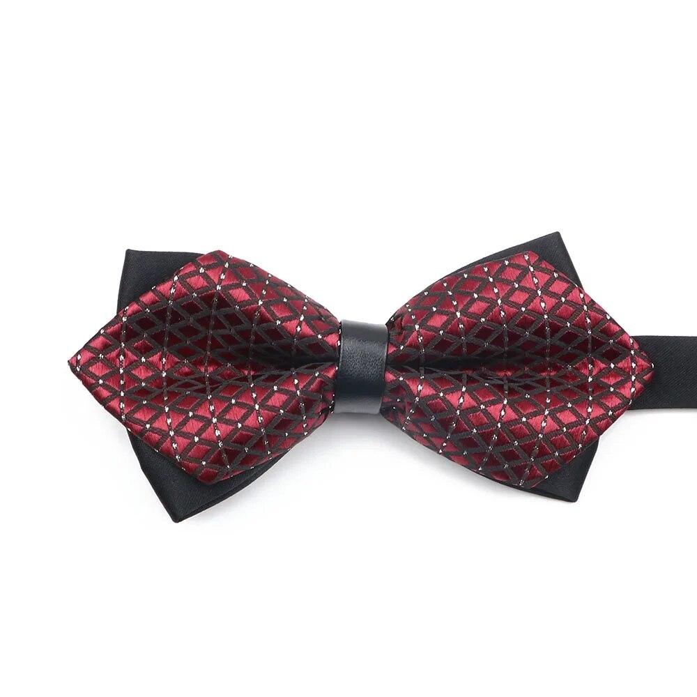 Men Bow Ties Groom Wedding Fashion Adjustable Tuxedo Bowtie Business Colorful Neckties