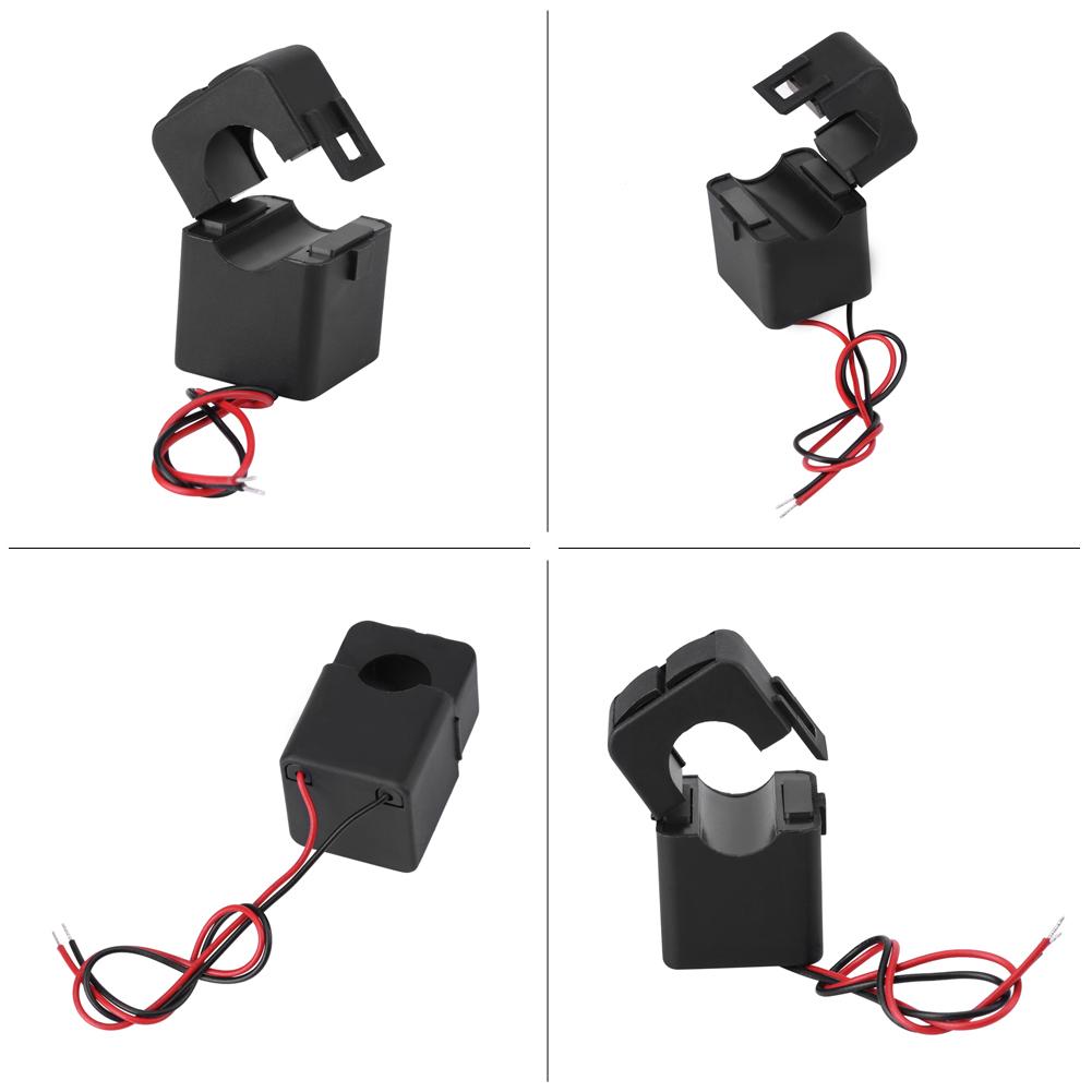 Current Transformer PEACEFAIR PZCT-02 Split Current Transformer Coil Sensor For 100A Amp Energy Meter Coil Transformer