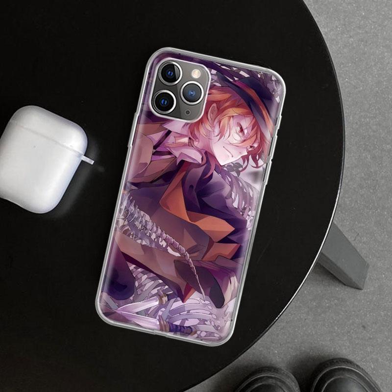 Bungou Stray Dogs Dazai Osamu Phone Case Cover For iPhone 11 12 13 Mini 14 15 Plus 16 Pro Max 17 Air 7 8 + SE Art Customized Fun