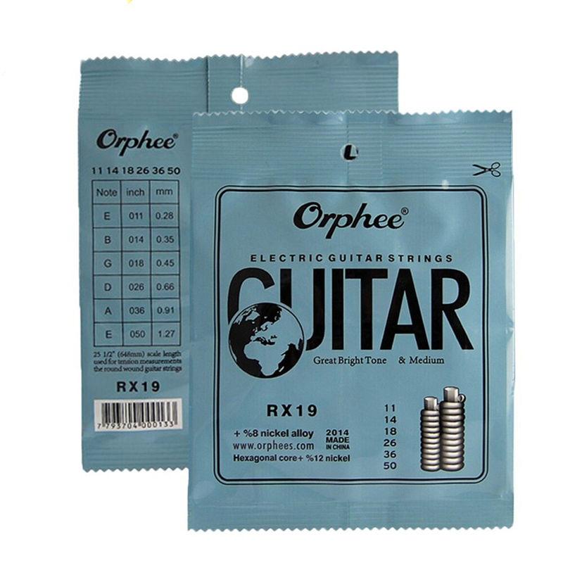 Full Size Strings Electric Guitar Strings Full Set Of 9-42 10-46 11-50 Gauges GZW