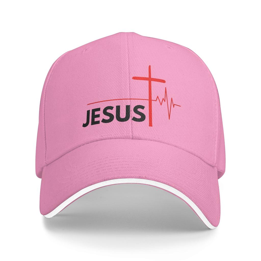 Jesus Saves  Sun Baseball Cap Summer Women Men  Print Hip Hop Hats Hot Sale Vintage Hiking Fishing Snapback Cap