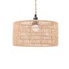 Paper Rope Lampshade Chandelier Shade Bulb Guard Woven Pendant Lampshade For Restaurant Teahouse Living Room