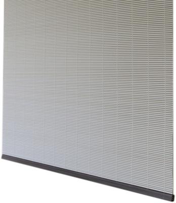 Miyake Seiren Modern Koordine Zebra Perde, Yaklaşık. 88x180cm, Kirli Beyaz