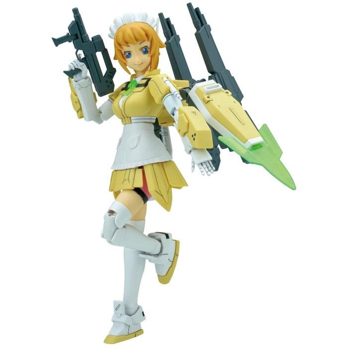 HGBF Gundam Build Fighters Try Super Fumina 1/144 Scale Color-Coded Plastic Model Kit - Clear, Yellow - 5 inches