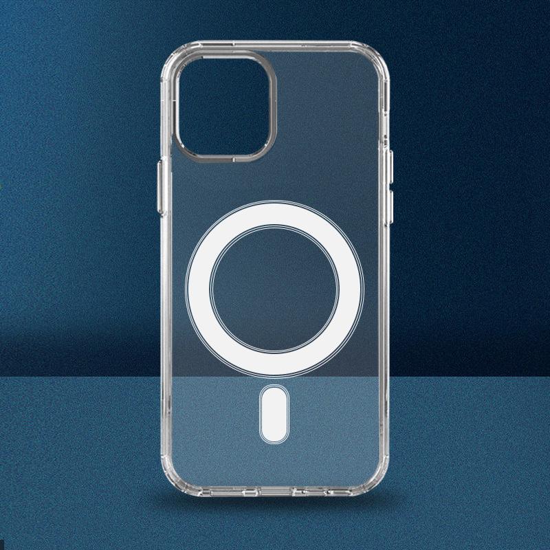 Compatible iPhone 14/13 Pro Max Magnetic Transparent Case
