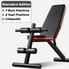 Home Professional Gym Bench Foldable Dumbbell Bench Fitness Equipment Multi Functional Workout Bench