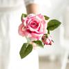 Artificial Flowers Silk Retro Roses Home Vase table Wedding bridal bouquet Outdoor Garden Courtyard Holiday Party DIY gift Decor