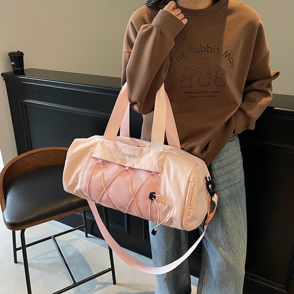 Waterproof Sports Fitness Handbag Korean Style Duffel Bag Travel Luggage Bag  Short-distance Travel