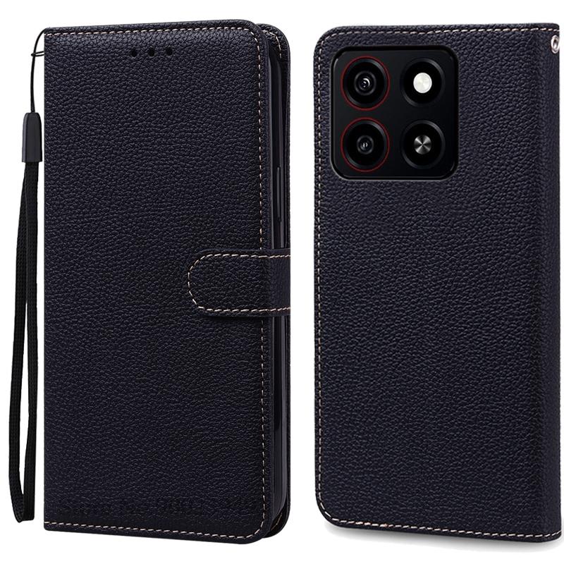 For ZTE Blade A35 Back Cover Phone Case For ZTE Blade A35 Case Soft Silicone Wallet Leather Flip Cover For ZTE Blade A35 Fundas