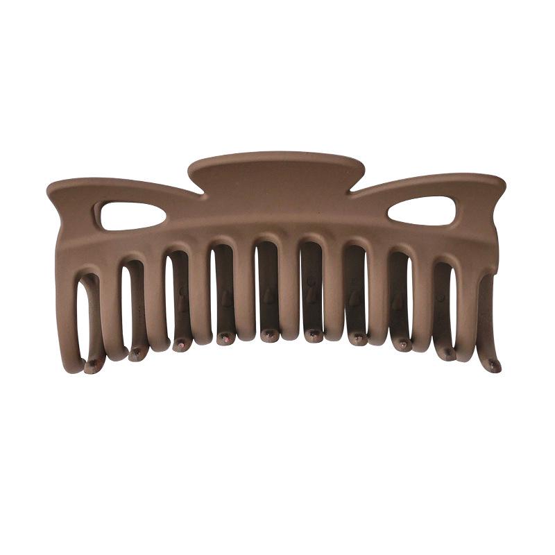 Creative Large Matte Hair Claw Clip for Bun and Hairstyle Versatility