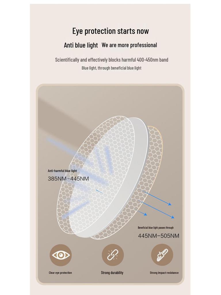 Retro Browline Anti-Blue Light Glasses - Half-Rim Frame for Men & Women, Prescription Compatible