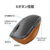 Lenovo Go Wireless Vertical Mouse, Wireless Connection, 6 Buttons, Blue LED, DPI Switching, Right-Handed, 4Y51C33792