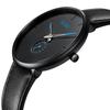 BUREI Men's Watch, Black, Simple, Stylish, Popular, Waterproof, Brand Name, Watch V