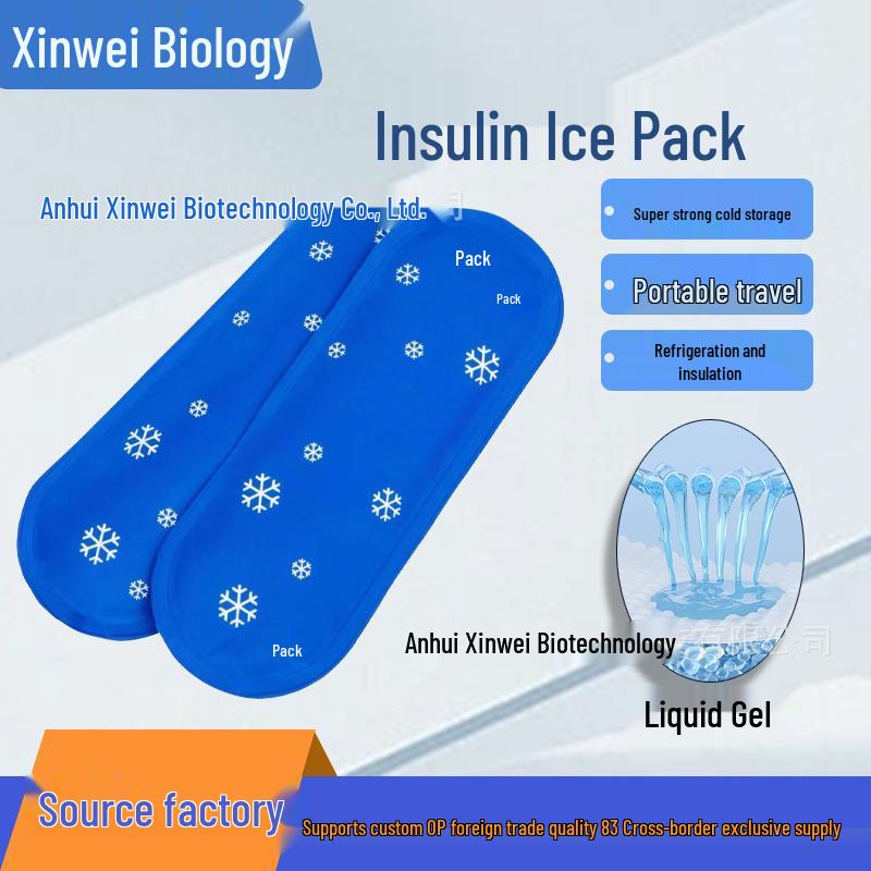 Portable Insulin Cold Pack for Medicine Storage