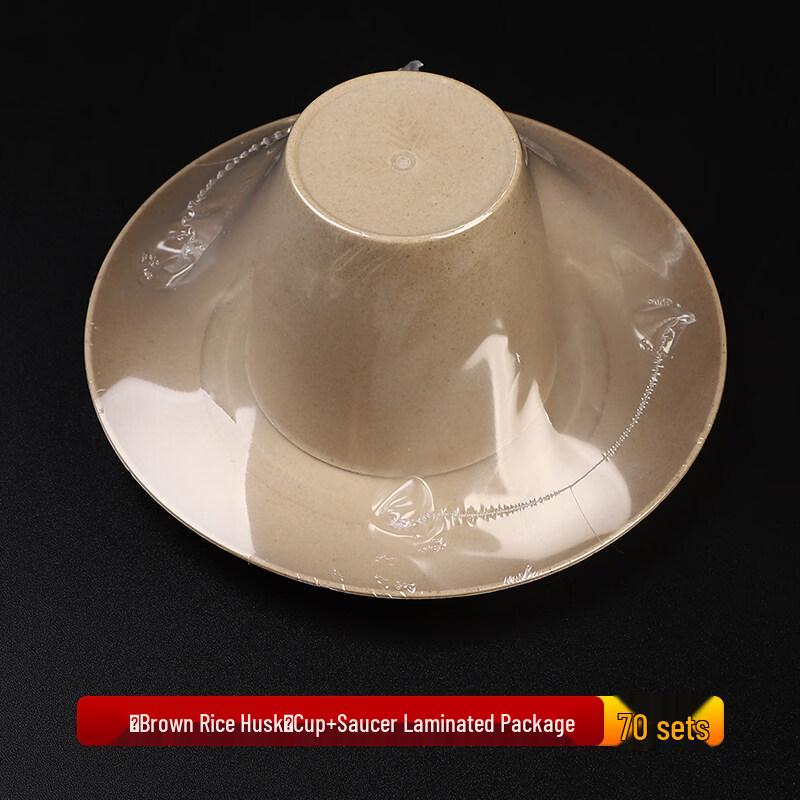 ZISIZ Disposable Plastic Tableware Set