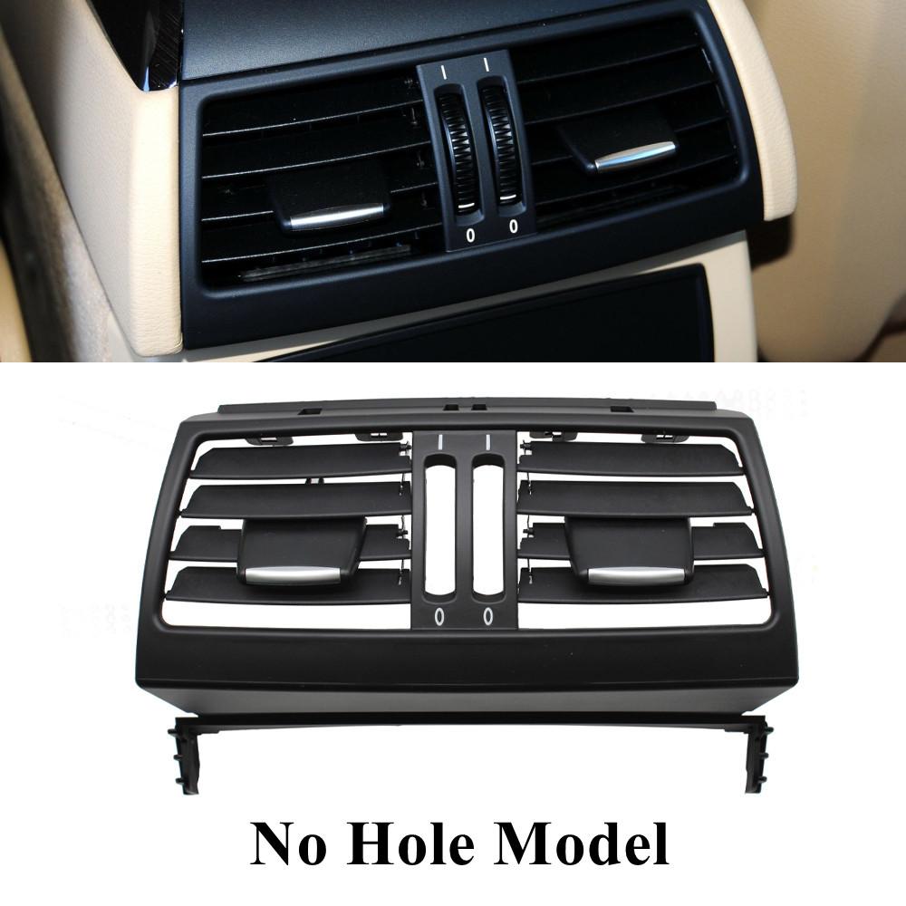LHD RHD Car Front Central Left Right Rear Air Conditioner AC Vent Grille Outlet Panel Trim For BMW X5 X6 E70 E71 E72 2007-2014
