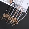 Handy-Lanyard, Kurze Kristall-Handgelenkkette, Luxus-Mode-Lanyard für Damen, Kamera-Kette, Handtasche und Starke Hülle
