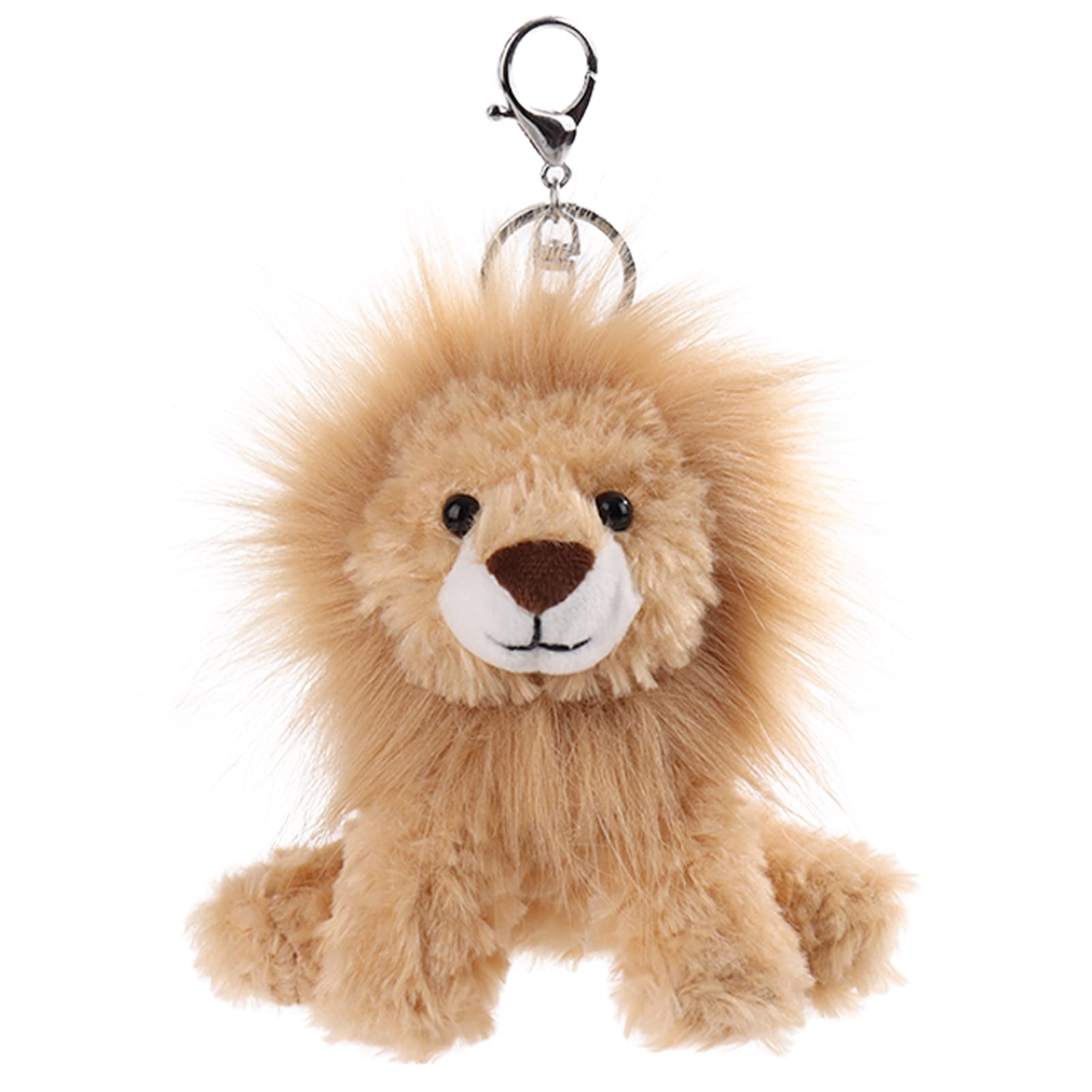 

Apricot Lamb Plush Cute Soft Keychain Stuffed Perfect for Boys and Fits Kids Backpacks and 15cm Lion, Animal, Girls, Purses,