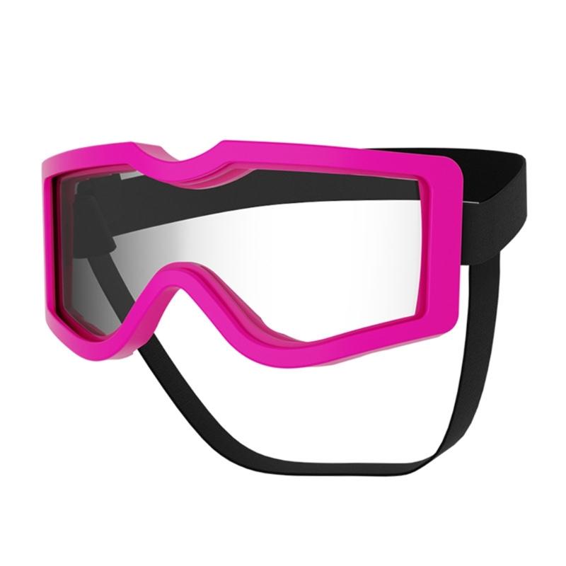 

Pet Goggles with AntiScratch Lenses for Clear Visual Elastic Strap Sunglasses for Outdoor Hiking Camping Dog Eyewears