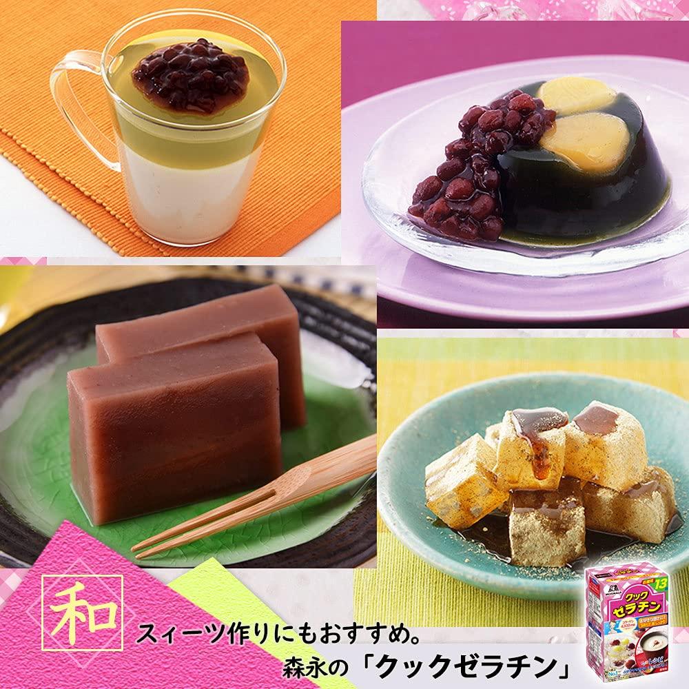Morinaga Cook Gelatin 13 Packets 5g×13P 4 Boxes