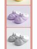 Autumn/Winter Cute Bunny Girl Plush Lined Non-slip Warm Cotton Slippers for Kids