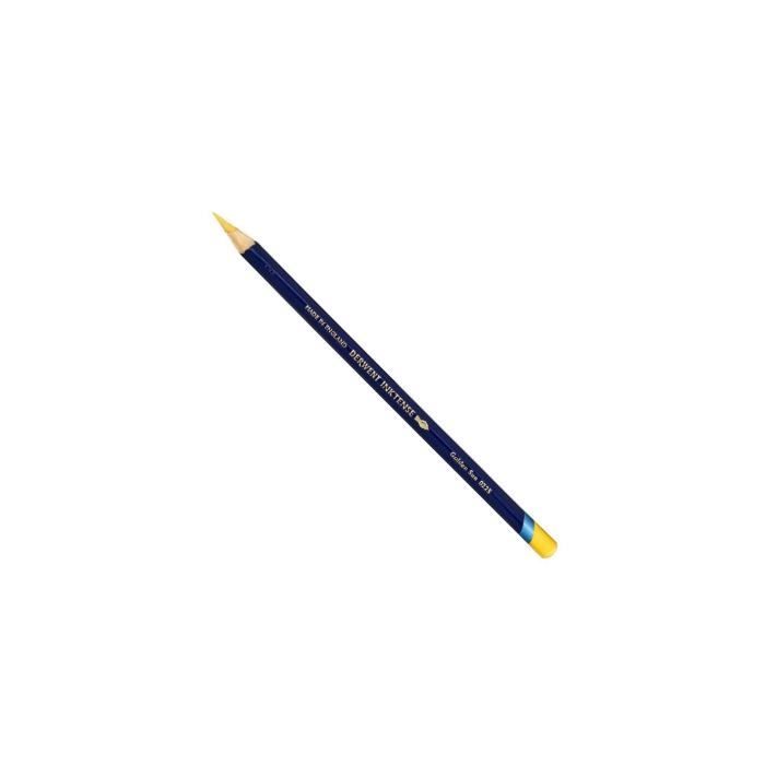 Crayon aquarellable - DERWENT - INKTENSE - Jaune Soleil - Mine Pointe - Intensité de couleur
