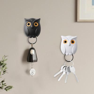 Night Owl Key Holder Household Animal Key Holder Wall Funny Ornament For Home Cute Wall Decoration Creative Night Owl Key Hooks