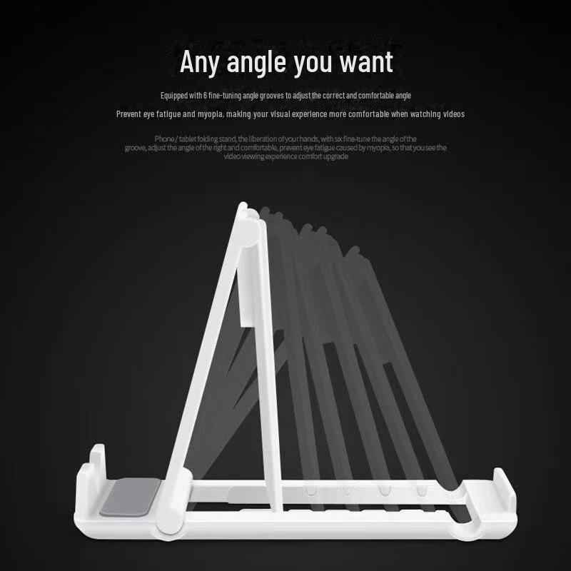 ABS Foldable Adjustable Mobile & Tablet Stand with Logo