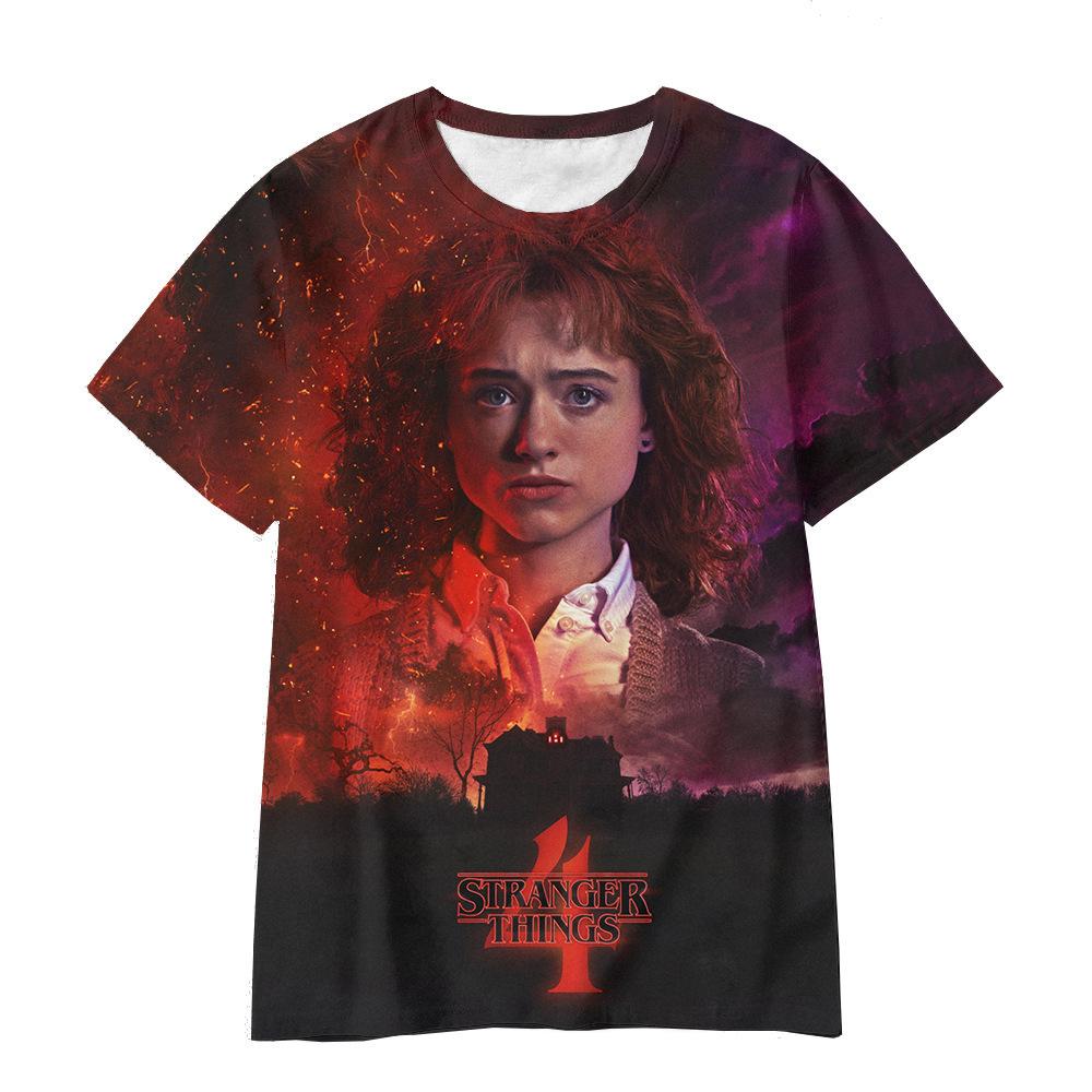 La t-shirt personalizzata fresca e traspirante è ora una maglietta a maniche corte stampata con un film