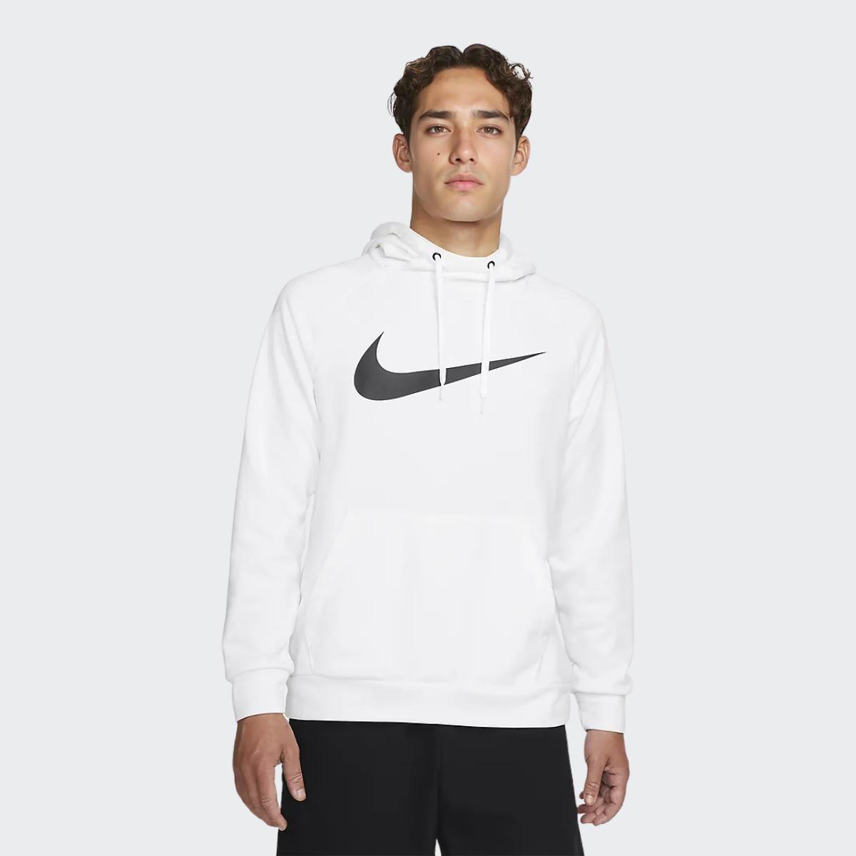 Nike Повседневный спортивный логотип толстовка мужская топы белый CZ2426-100 L — фото 3