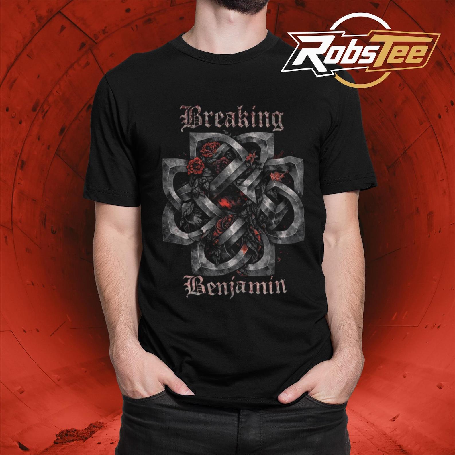 Breaking Benjamin T-Shirt - Unisex Clothing - Breaking Benjamin Merch - Graphic Tee - Gift Apparel - Gift Clothing M