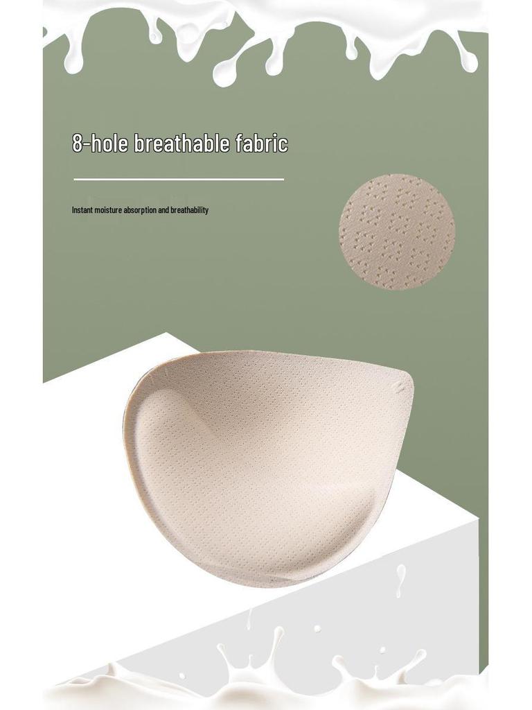 3cm Thick Sports Bra with Replaceable Teardrop Cup and Removable Breathable Latex Pad