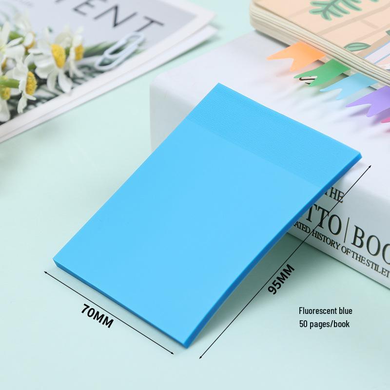 Transparent PET Morandi Sticky Notes for Students