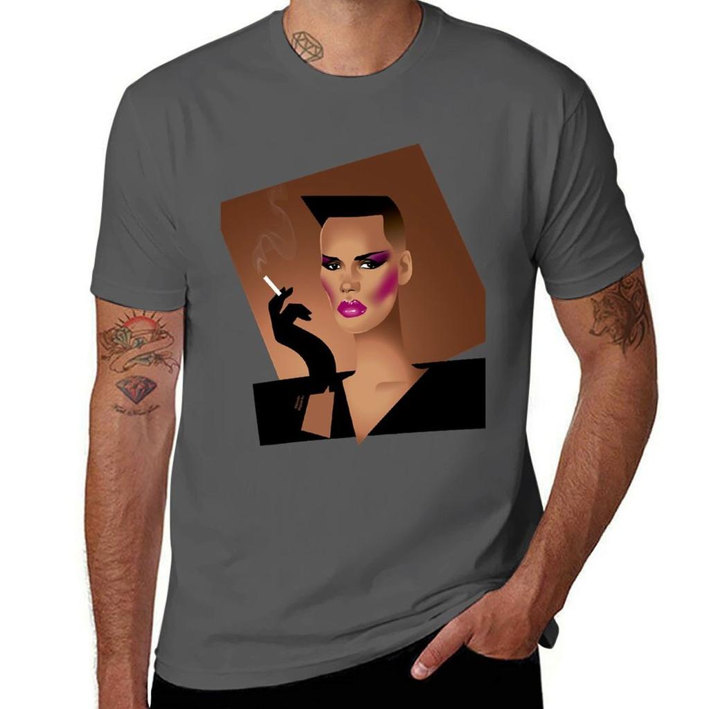 Tag Geschenk Modell Grace Singer Jones Schauspieler Niedliche Geschenke T-Shirt Bequemes Arbeitskleidung T-Shirt Tshirt