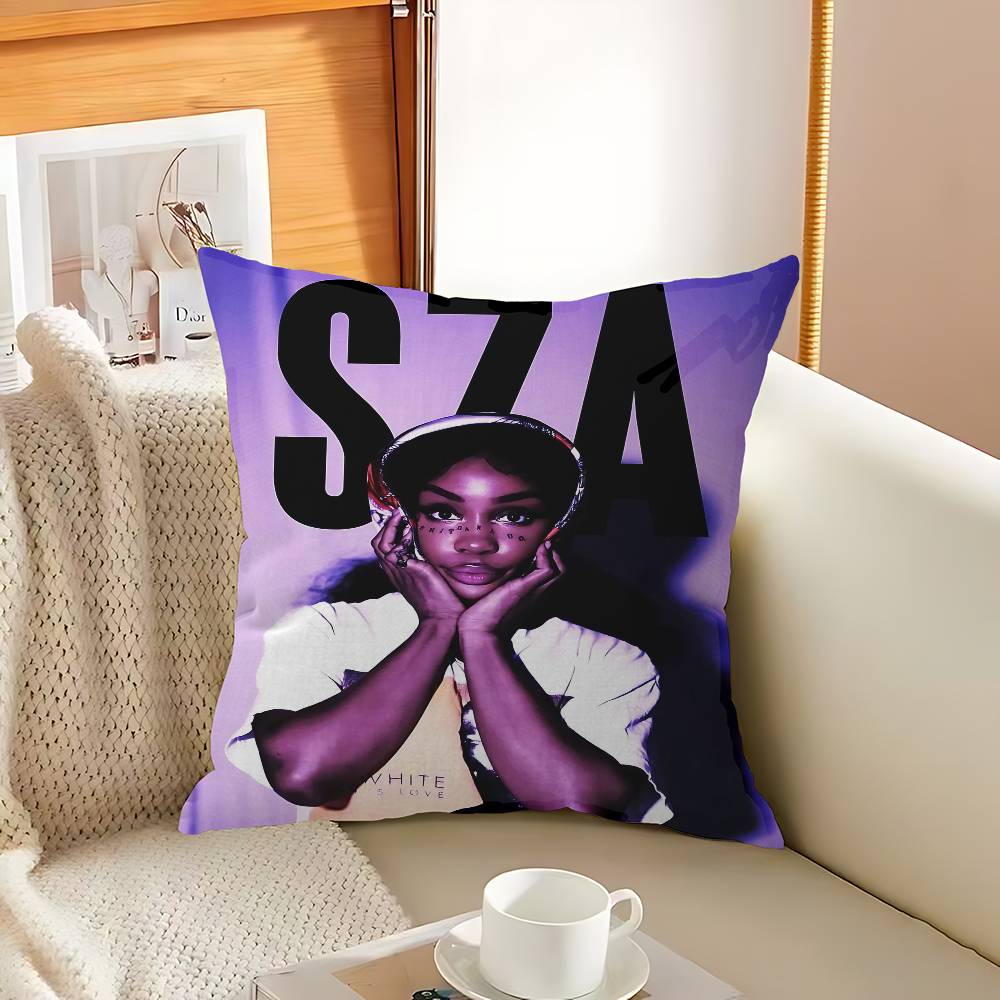 Star Singer S-Sza Pillow Cover Design Cushion Cover Decor Holiday Decorati