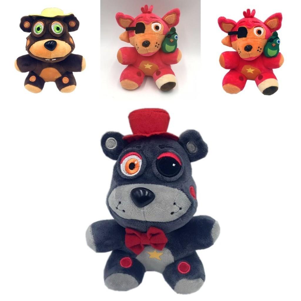 Rozkošná plyšová hračka Fnaf Five Nights At Freddy's, plyšák, medvěd, Foxy, sběratelský dárek