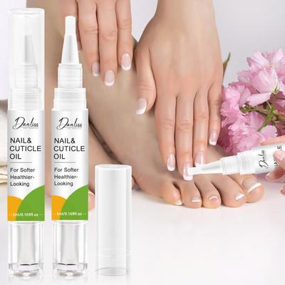 Cuticle & Nail Oil-With Vitamin E-Quick and Convenitent Nail-For Softer Healthier-Looking,5ml