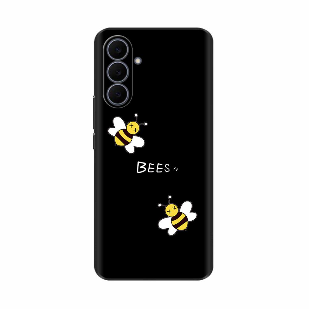 For Samsung Galaxy S25 FE Case Sweet Patterns Soft Liquid Silicone Cover For Samsung S25 FE Phone Cases S25FE Shockproof Fudnas
