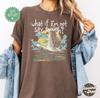 Tänk om jag inte är tillräckligt tokig? Comfort Colors T-shirt, Roligt Tokig Gås Meme T-shirt, Gås Grafisk Tee