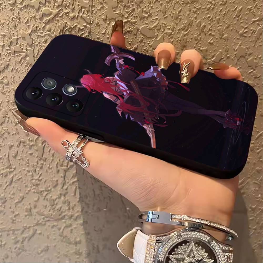 A-Arknights Endfield Laevatain Surtr Phone Case For Samsung Galaxy A13,21s,22,31,32,52,53,71,80,A91 Soft Black Cover