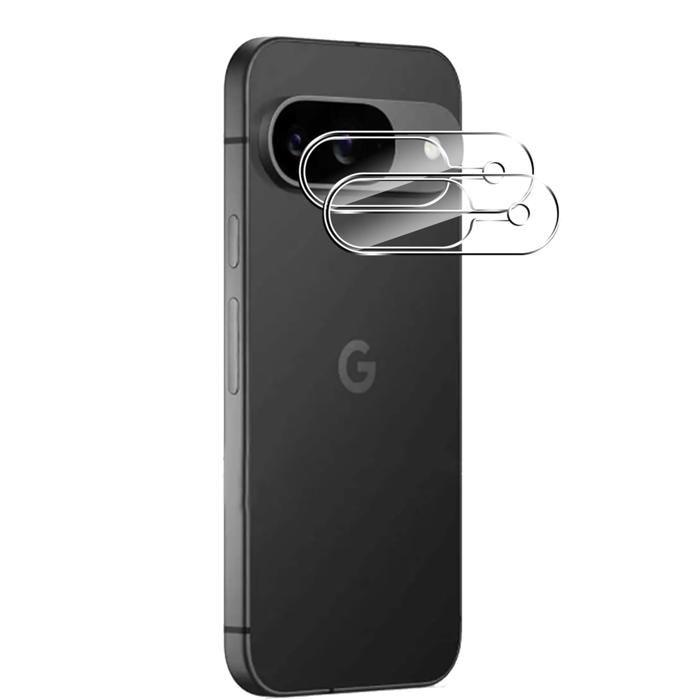 Protection Caméra - Phonillico® - Google Pixel 9 - Lot de 2 - Verre Trempé - Résistant aux rayures