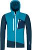 Jacket Ortovox Fleece Grid Hoody M Jkt (87214)