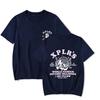 Camiseta de Manga Corta Harajuku Verano para Hombres Mujeres Streetwear XPLR Mundialmente Famoso Sam y Colby Camiseta Deportiva de Ocio