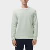 Fila Solid Color Crew Neck Casual Pullover Sweatshirt Men Sweatshirt Willow-Green F11M317204F-TQ