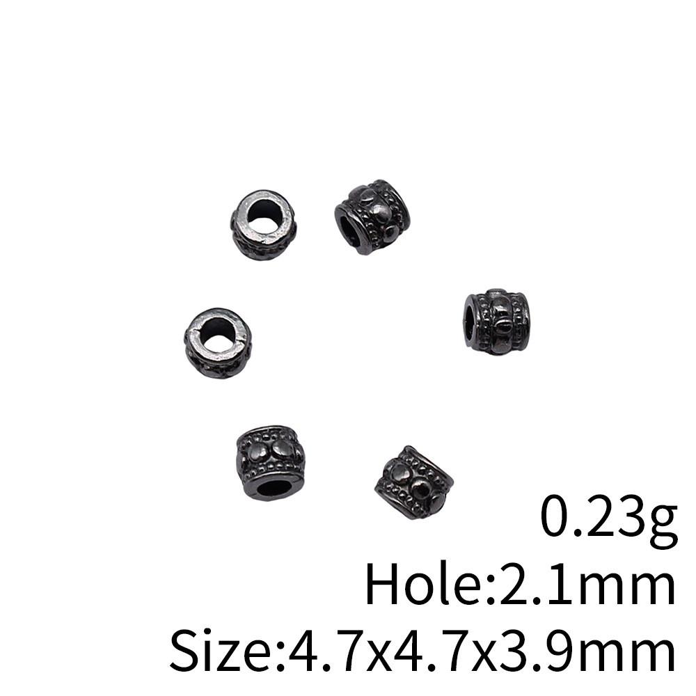 New Year's Day Jewelry Findings Small Torus Spacer Beads Accessories Parts Backpack Accessories