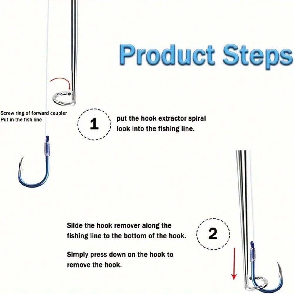 1PC Fishing Hook Remover - Multifunctional Hook Extractor Carp Fishing Tool, for Outdoor Fishing Lure Carp Fishing